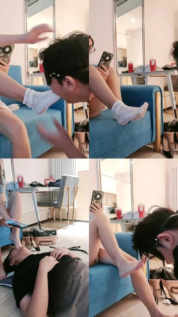 【蓝蓝大s】白袜脚挑战超强深喉