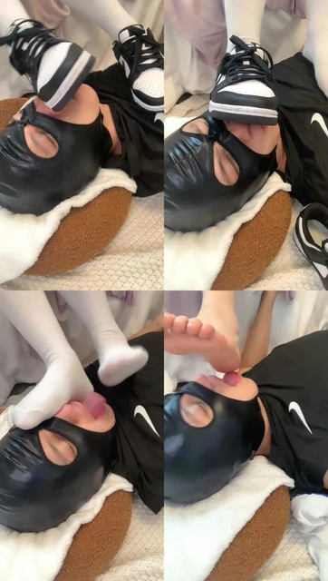 【玥野兔】脏运动鞋+原味白棉袜气味羞辱