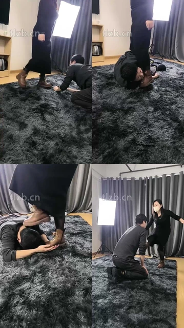 【冰爷】短靴踩踏踢踹/碾压狗爪