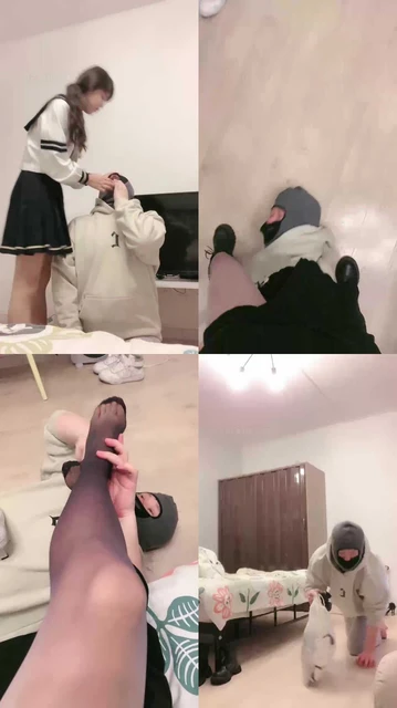 【厌厌】短靴黑丝全体重踩/踢踹/人肉坐垫【完整版】