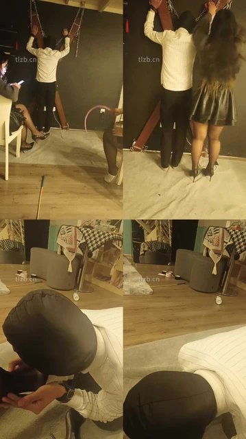 【晏青】强制重度鞭打/骑马转胯/黑丝舔【下】