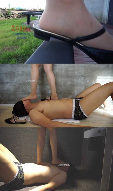 【小妮女主】性感丝袜脏底小皮户外卫生间室内极致调教