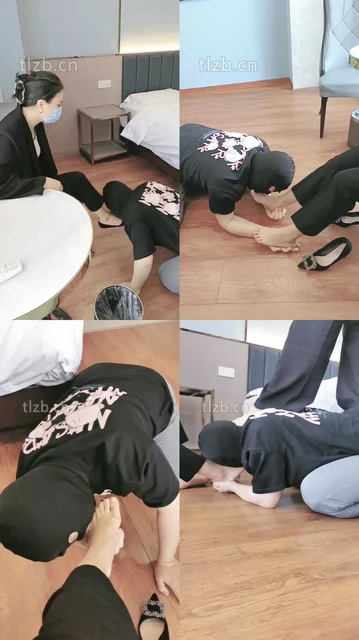 【朱迪】双S-职业装让狗下跪舔脚【双视角版】