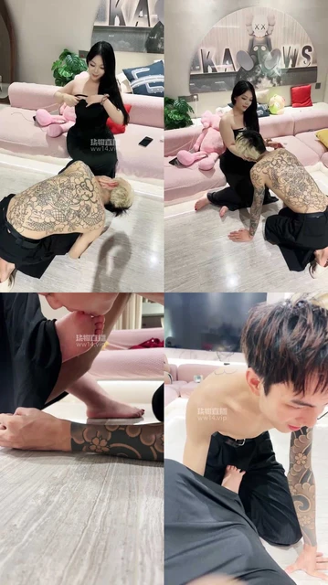 【千洢】耳光舔脚场