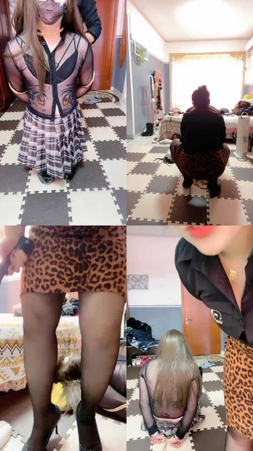 【佳琪女王】CD奴-五花大绑鞭打