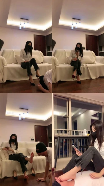 【宝爷】裸足深喉/高跟虐乳/舔脏鞋