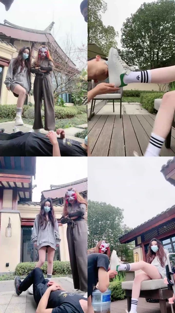 【维妮】超精彩-3女王踩踏-大桶混合圣水-提档(双视角)