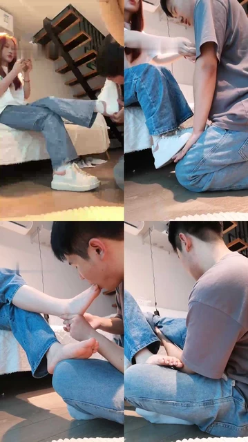 【南南S】小白鞋S-舔鞋底闻白袜/掐乳【完整版】