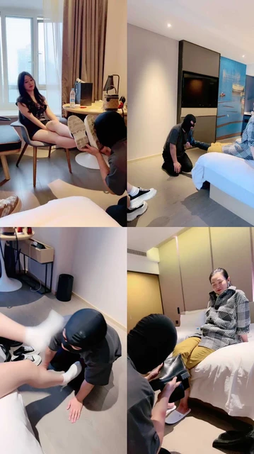 【上海赵丽颖】亲母女群调-骑马转胯爬行/舔帆布鞋长靴高跟