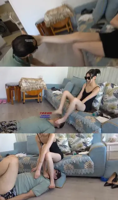 【艾琳175】脚深喉足暴力