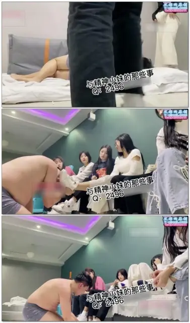 【精神小妹】勇敢粉丝尝试被多人群殴