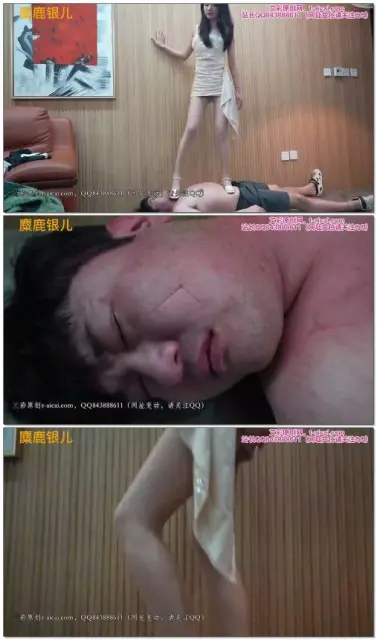 【糖糖】高跟钻脸碾脸滑脸踩脖子踩头