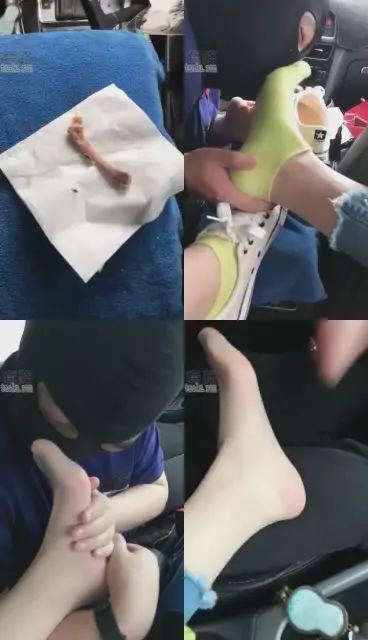 【苏儿】车里舔鞋,舔棉袜脚,喝升水