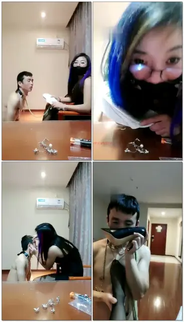 【Yaotiao女王】继续玩桶重度耳光