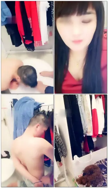 【杨贵妃s】姨妈来串门,让小奶狗嗦螺脚吧