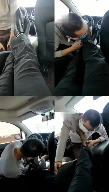 【滴水S】车里现实调教狗子