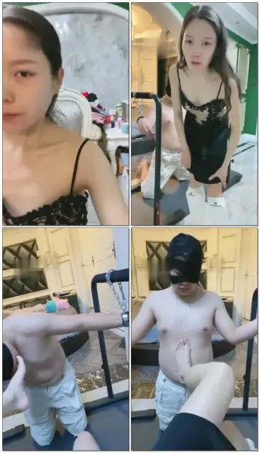 【蜜桃儿S】刑架吊着踢档虐狗