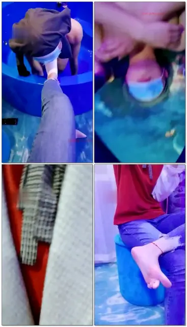 【奈奈s】大学生短靴白袜虐狗