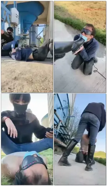 【美离子】继续T狗:户外场,舔脚恋足,奴性极重