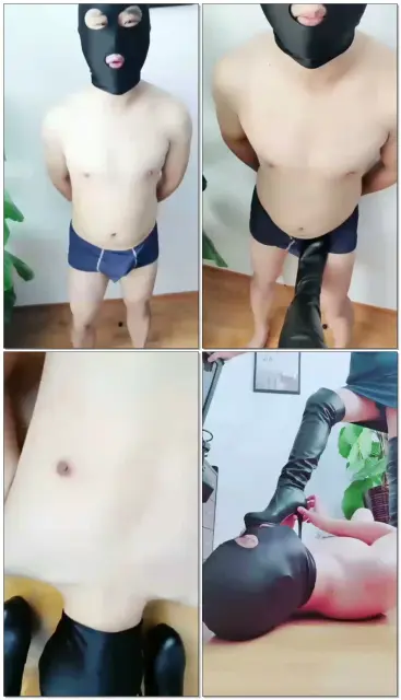 【琳达】你就是个狗,长靴调教，踩踏