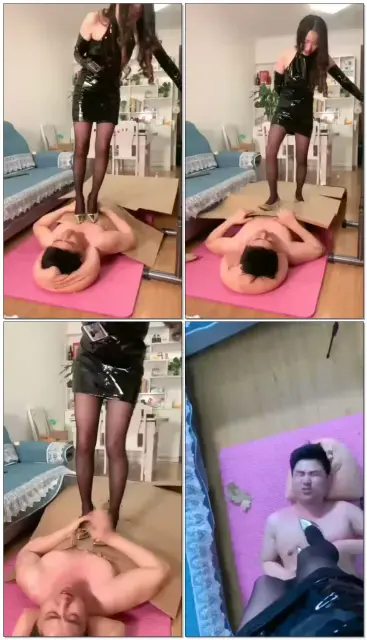 【灵灵】TJ狗狗开始了高跟踩踏