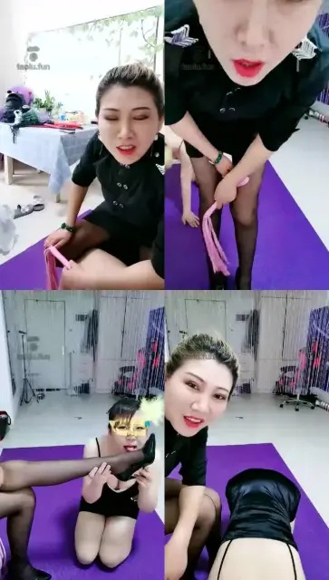 【默冰S空爷】调教女奴，SP,舔脚，母狗