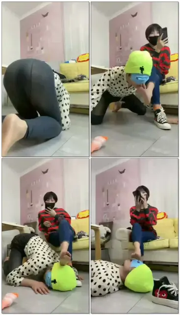 【美离子】T狗!绿帽羞辱专场!舔脚专场!