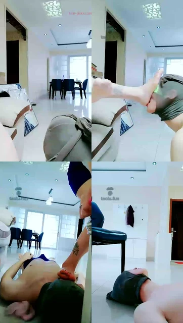 【艾丽莎】重度脚耳光口水羞辱