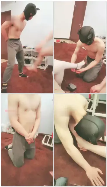 【雨嘉】训练母狗调公狗