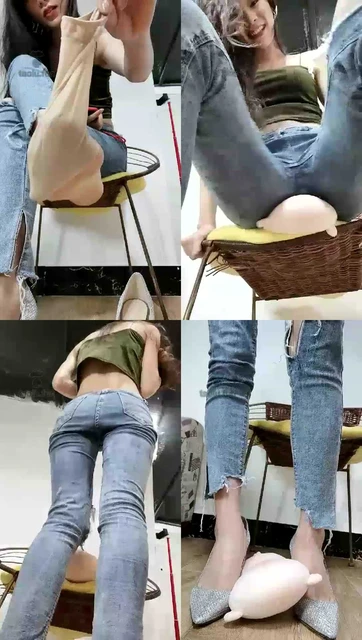 【芷晴】牛仔裤第一视角