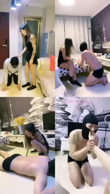 【S美依&美迪S】双女王剧情调教外卖小哥【32分钟】【普清】