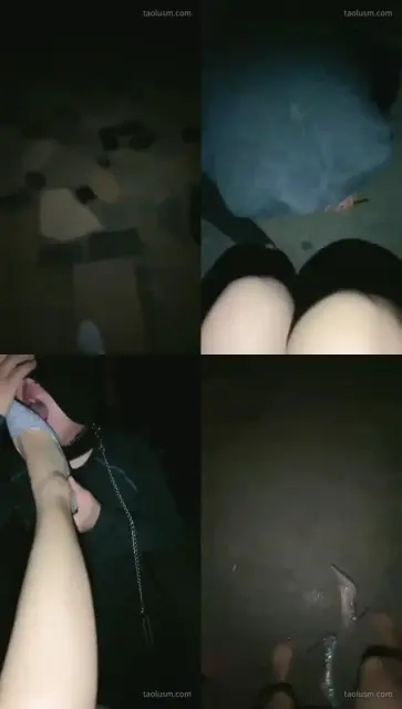 【西安米兔S】午夜场户外调狗舔鞋底骑马