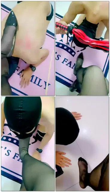 【长乐S】崇拜主人的黑丝高跟，狗头直往主人脚底下钻【34分钟】【普清】