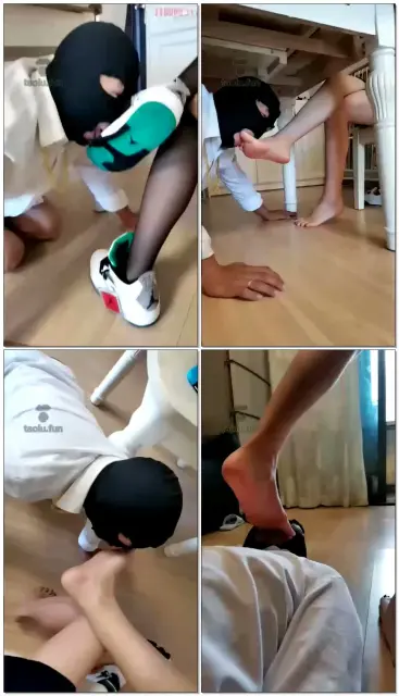 【暴力美学s】伺候球鞋丝袜，味道肯定很好