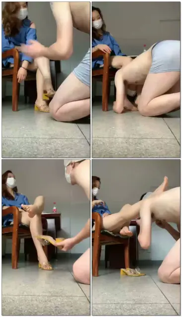【静如止水】贱狗来了,给我的凉高磕头然后舔干净