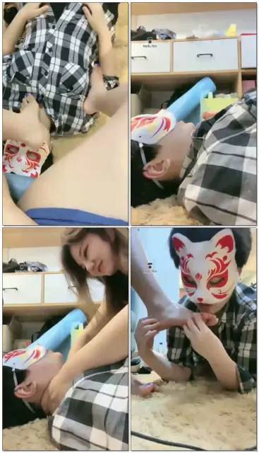 【不田S】剃毛母狗，脚深喉到呕吐，掐脖子