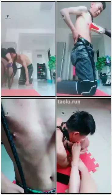 【魅影女神】惩罚做错事的圈养奴