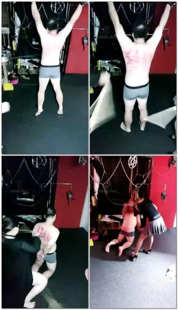 【LengS】吊挂刑奴耳光暴力鞭打