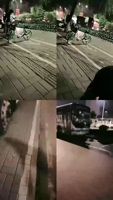 【林夕女王】约贱狗火车站路边调，户外