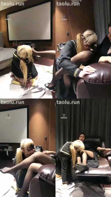 【酒神大人】调教学生装奴