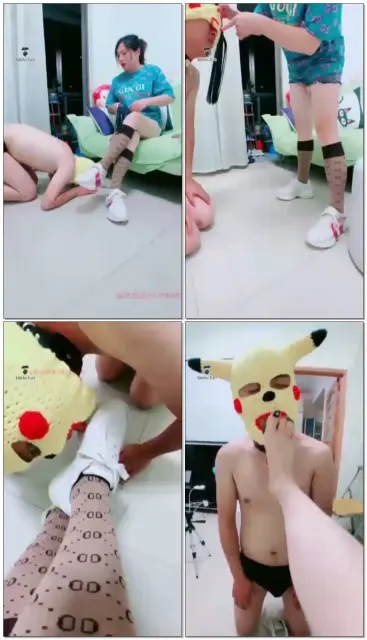 【瑾玲女王】下班回家玩狗