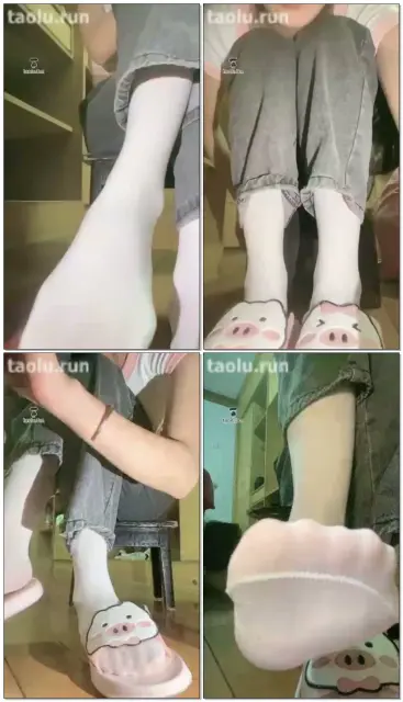 【九玥】第一视角白丝舔脚很刺激哦