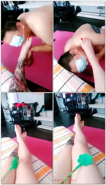 【竺南宫S】兢兢业业舔脚奴