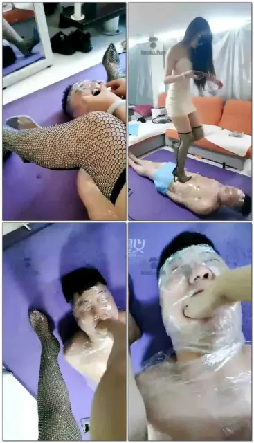 【叶子S】痰盂呕吐,高跟踩踏,深喉恋足耳光