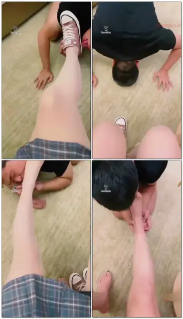 【晨妍S】轻度舔鞋、肉丝、裸足，赏赐口水