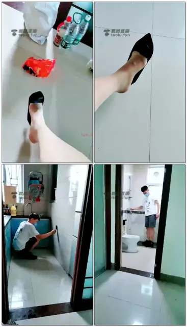 【郭照Queen】继续监督家奴搞卫生