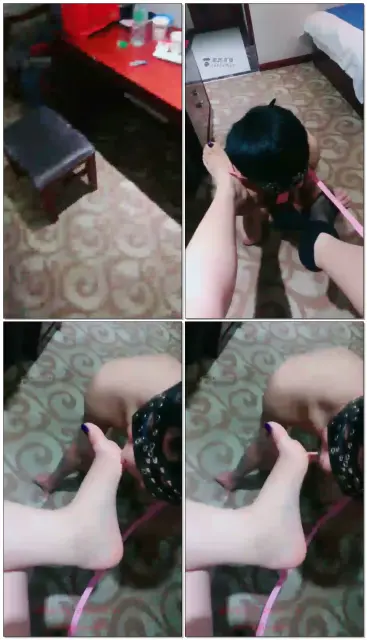 【杉杉女神】训狗立规矩口水耳光