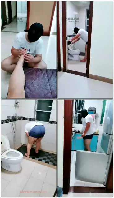 【郭照Queen】继续监督家务狗捏脚做家务