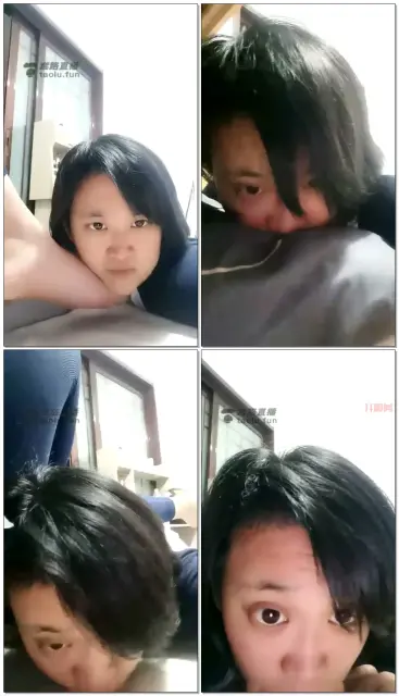 【曦宝贝】恋足女m舔主人脚脚,吸主人棉袜