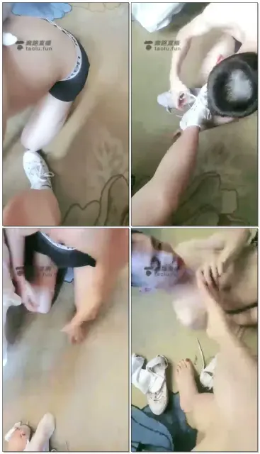 【强抚S】骑马钻胯舔脚恋足棉袜，想舔脚磕头求